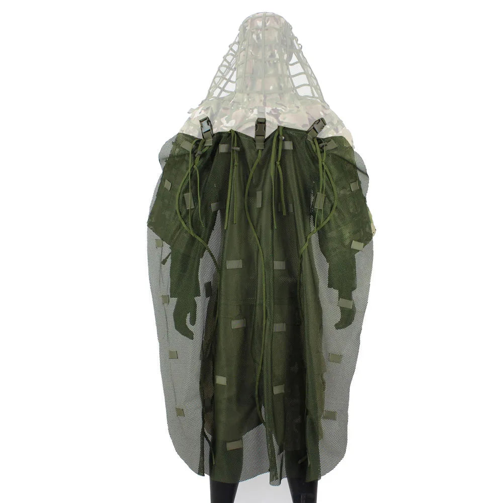 Tactical Ghillie Suit Hoodie – Lightweight Camouflage Sniper Jacket for Airsoft, Hunting & Ghost Recon