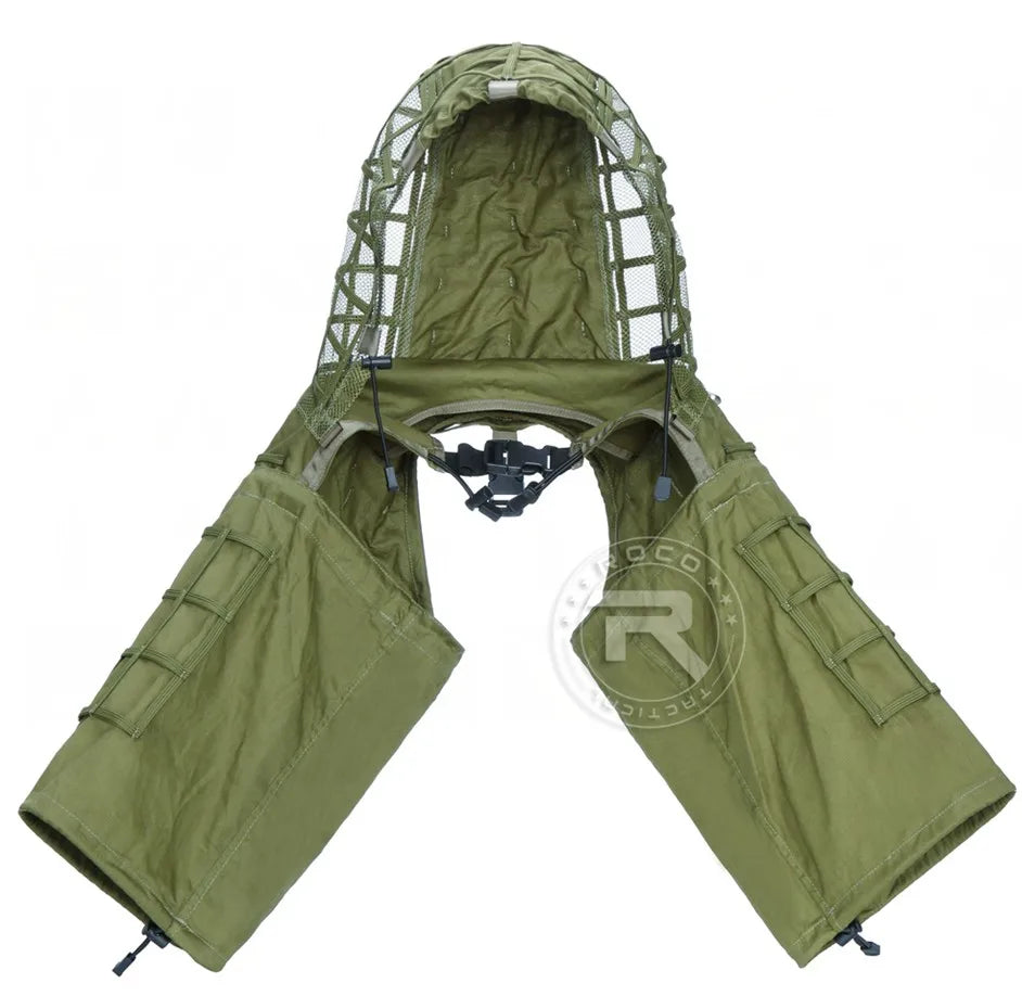 Tactical Ghillie Suit Hoodie – Lightweight Camouflage Sniper Jacket for Airsoft, Hunting & Ghost Recon
