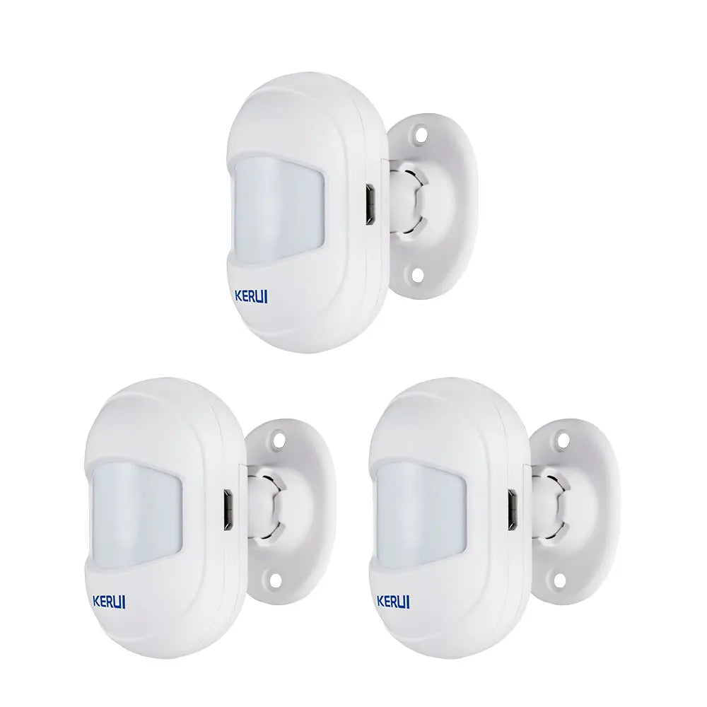 KERUI HW10 Wireless PIR Motion Detector – Mini Infrared Alarm Sensor with Magnetic Swivel Base for Home Security System