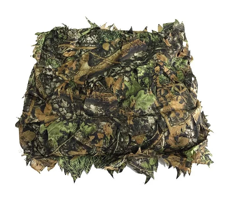 3D Leaf Ghillie Suit – Outdoor Camouflage Jacket & Pants Set with Hood | Hunting, Airsoft & Jungle Training (Men, Women, Kids)
