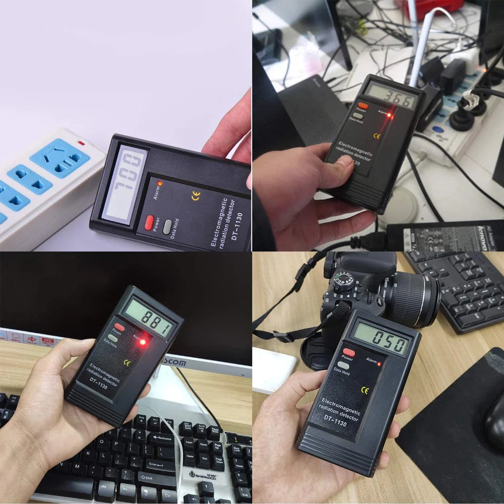 DT-1130 Digital EMF Detector – Portable Electromagnetic Radiation Gauss Meter for Ghost Hunting & Paranormal Investigations