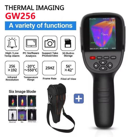 GW256 Thermal Imaging Camera – Handheld Infrared Imager for Ghost Hunting & Paranormal Investigations