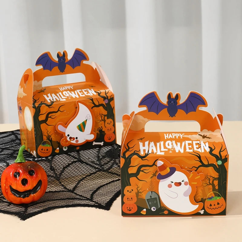 Halloween Ghost Candy Boxes – DIY Paper Packaging for Trick or Treat & Party Decorations