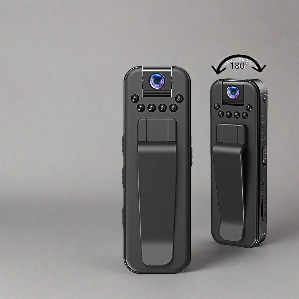HD Mini Camera – Portable Digital Video Recorder with Infrared Night Vision & Police BodyCam