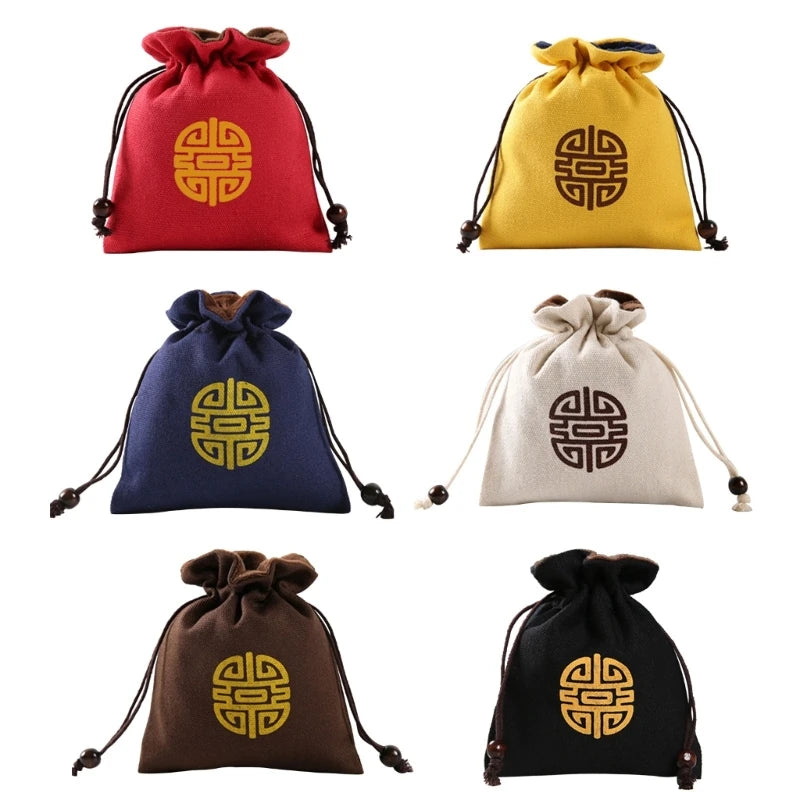 Dices Game Pendulums Dowsing Divinations Metaphysical Drawstring Card Bag – Perfect for Ghost Hunting & Spiritual Readings