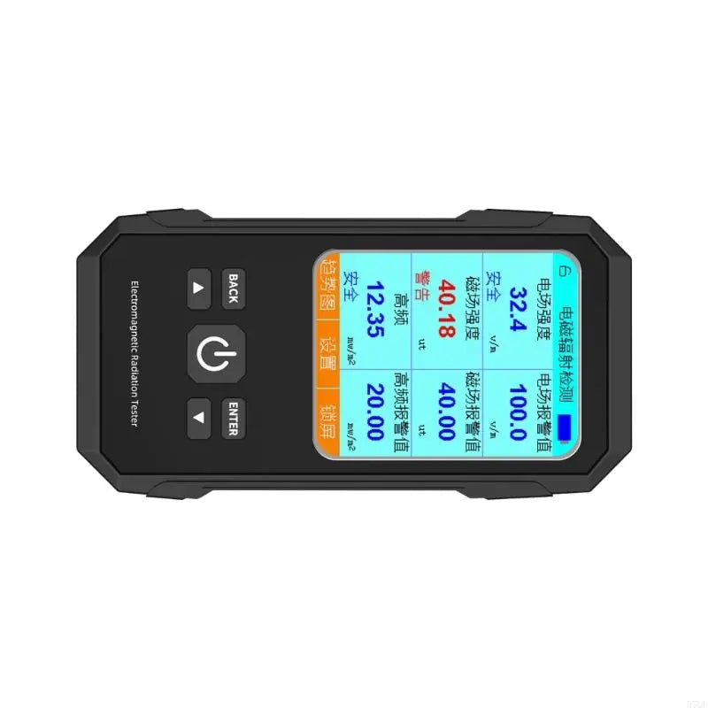 57QF Multi-Field EMF Meter – Electromagnetic Radiation Detector & RF Spectrum Analyzer for Paranormal Ghost Hunting