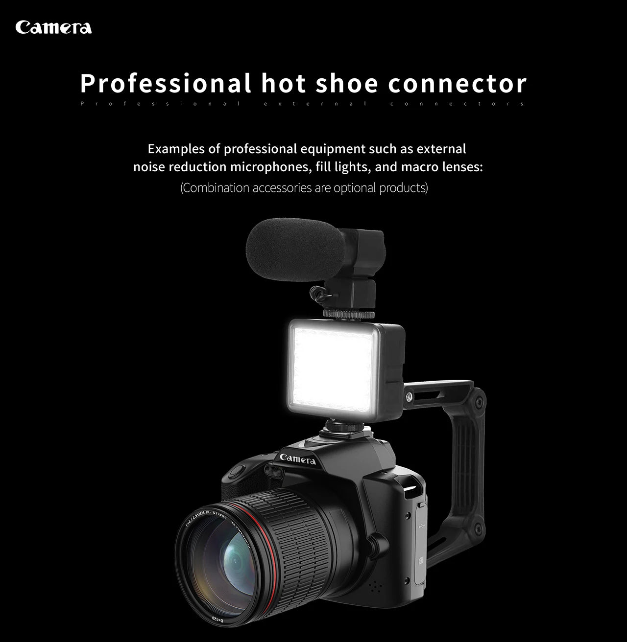D5 4K HD Digital WiFi SLR Camera – The Ultimate Ghost Hunting & Paranormal Investigation Camcorder 👻🔦