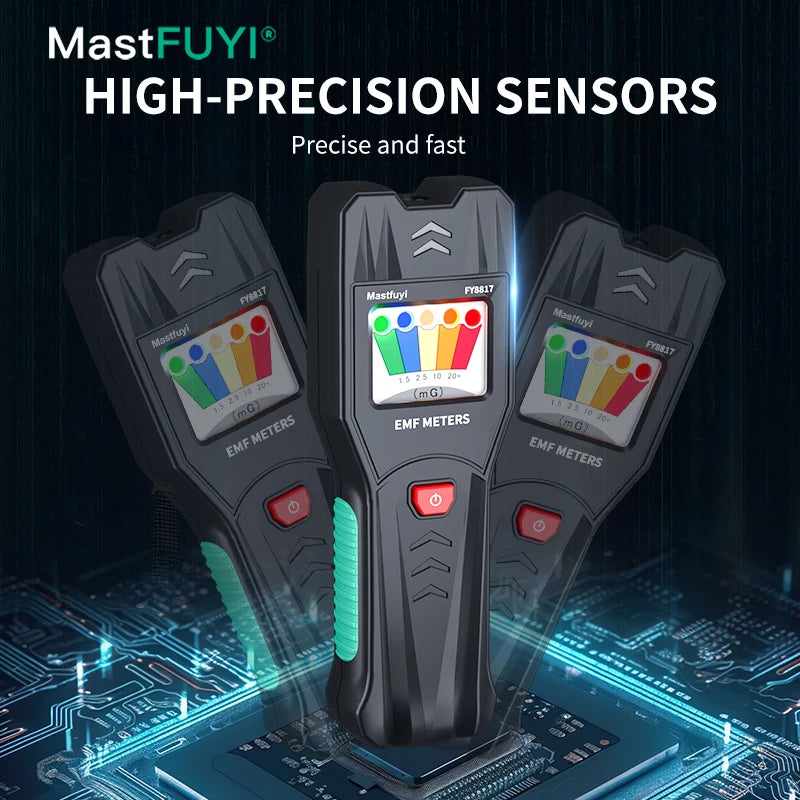 MASTFUYI EMF Meter – Electromagnetic Field Detector for Ghost Hunting