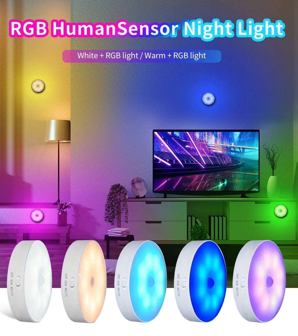 Rechargeable LED Motion Sensor Light – Ghost Hunting & Paranormal Investigation Tool