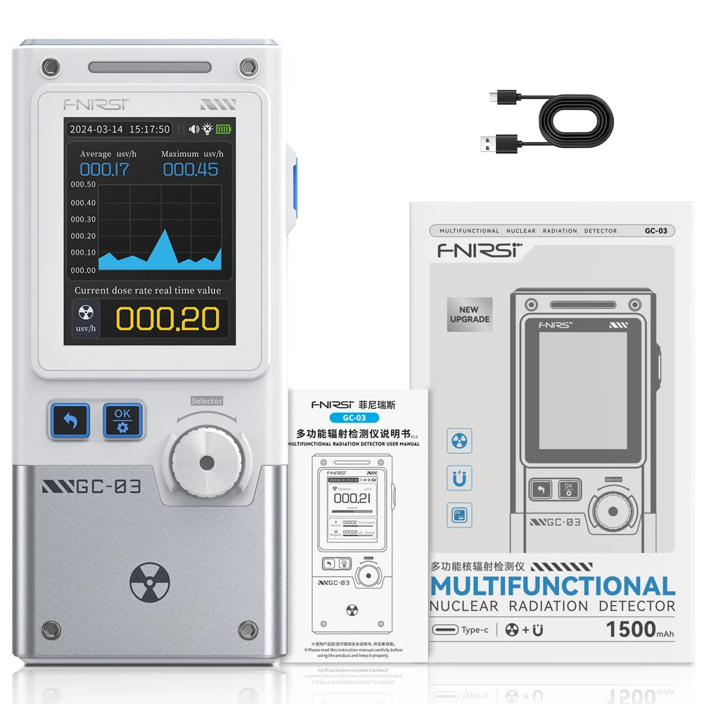 Portable EMF Radiation Detector – Electric & Magnetic Field RF Meter for Home, Office & Ghost Hunting