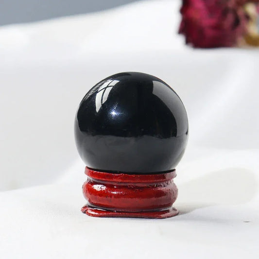 Natural Crystal Ball – Polished Rose Quartz, Amethyst, Lazuli Reiki Healing Stone Sphere – Home Decor & Spiritual Energy Souvenir