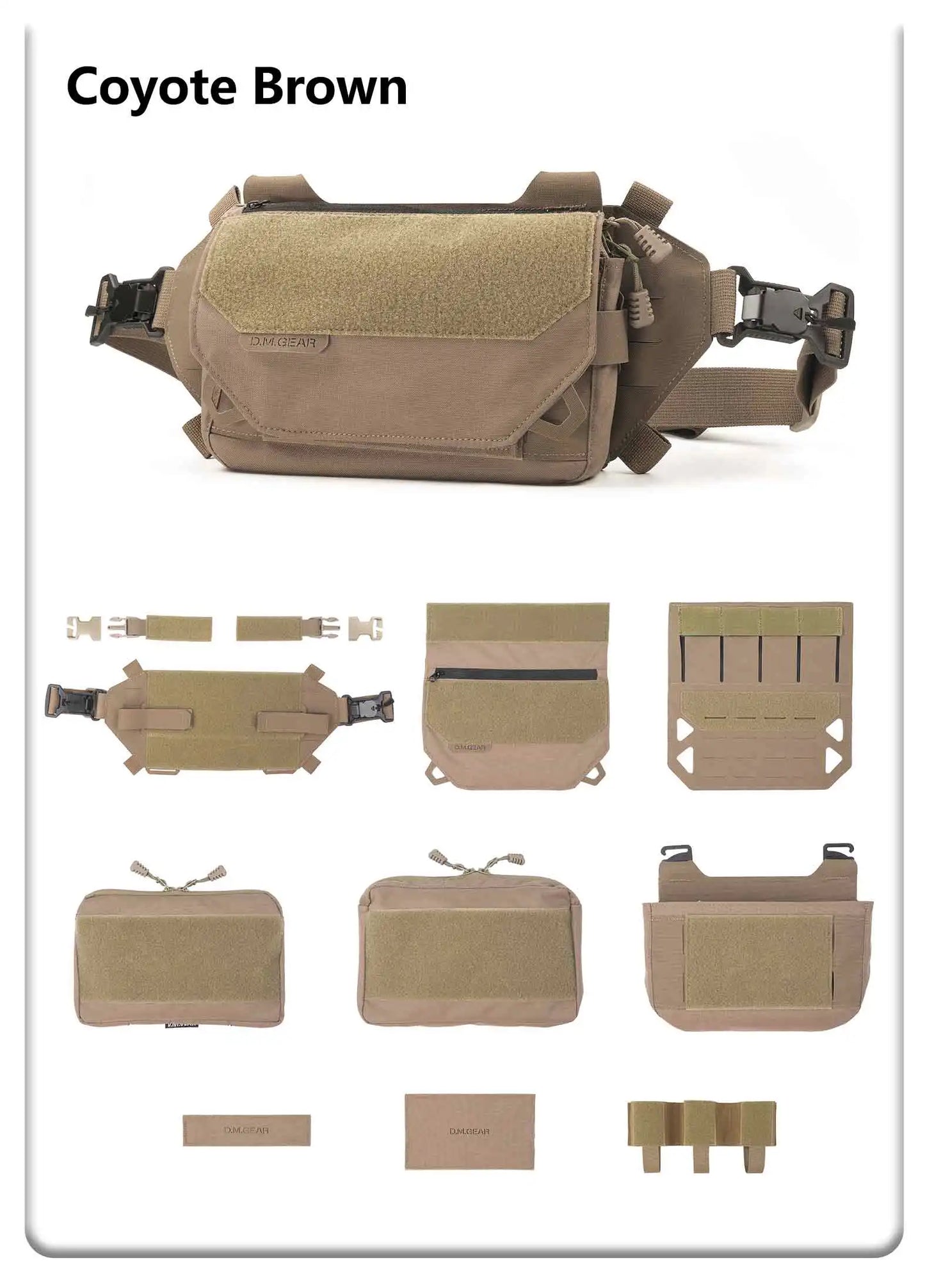 Tactical Hunting Shoulder Bag – Waterproof Molle Outdoor Equipment Pack for Men | Multifunctional Military Gear