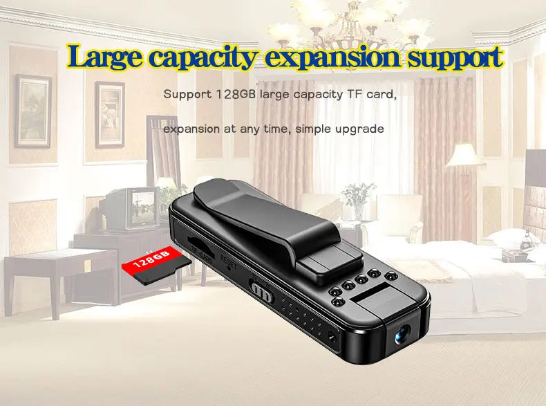 Mini HD Night Vision Camera – Portable Ghost Hunting Camcorder