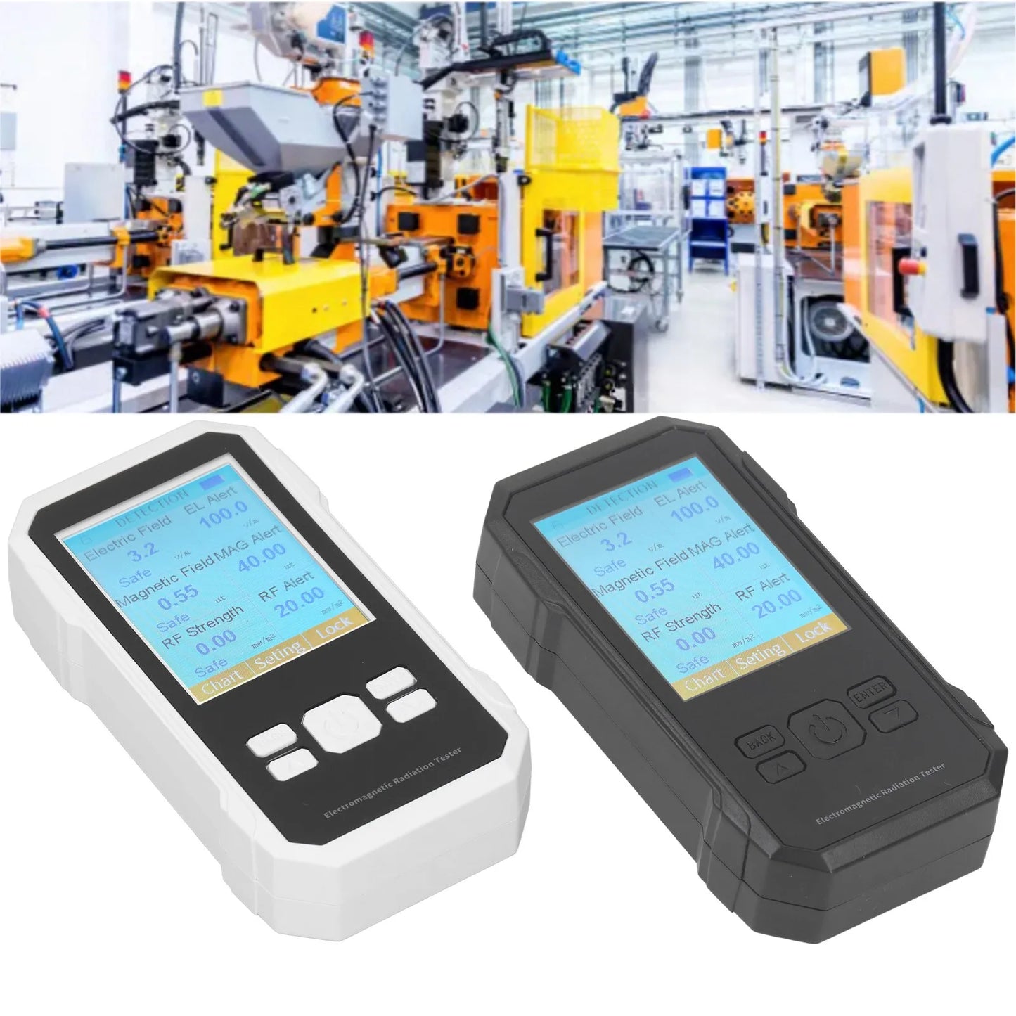 High Accuracy EMF Meter – Electromagnetic Field Radiation Detector for Ghost Hunting & Home Safety