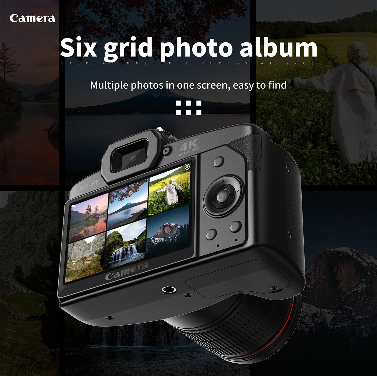 D5 4K HD Digital WiFi SLR Camera – The Ultimate Ghost Hunting & Paranormal Investigation Camcorder 👻🔦