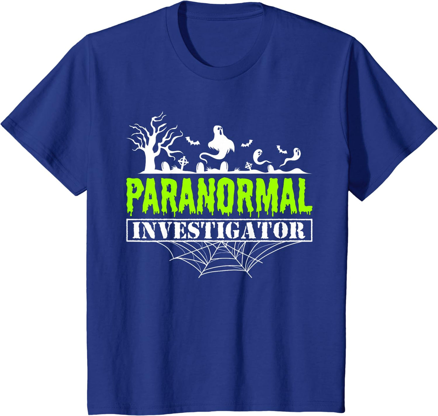 Funny Paranormal Investigator T-Shirt – Ghost Hunting Gothic Streetwear