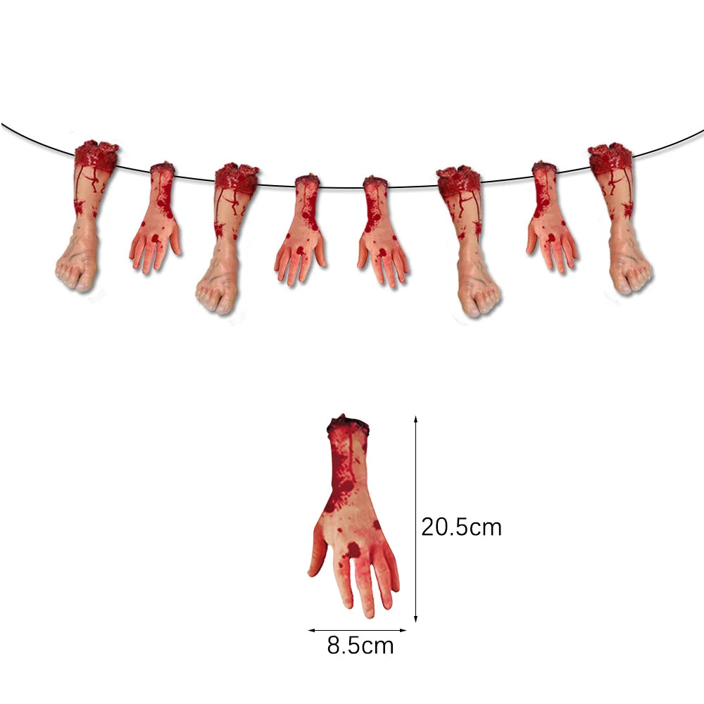 Halloween Terror Banner – Perfect for Haunted Houses & Ghost Hunting Ambiance