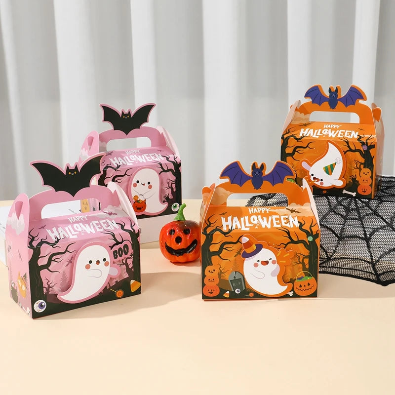 Halloween Ghost Candy Boxes – DIY Paper Packaging for Trick or Treat & Party Decorations