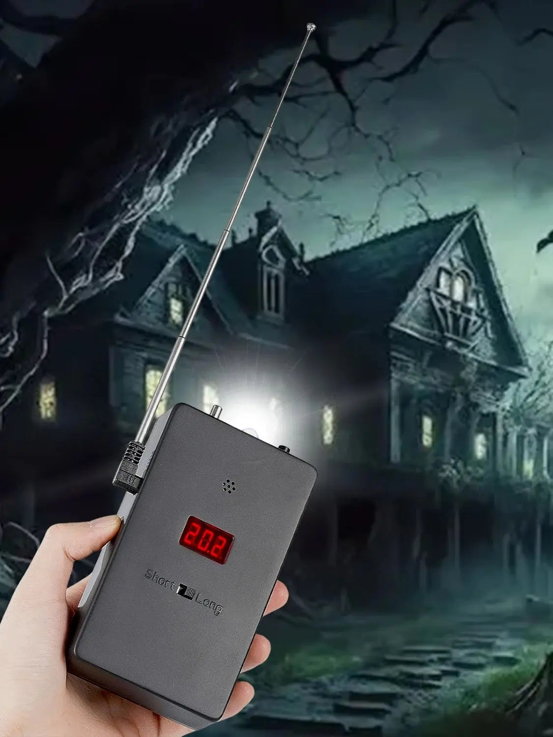 2-in-1 Dual-Range EMF Detector – Paranormal Energy Scanner & Ghost Hunting Tool