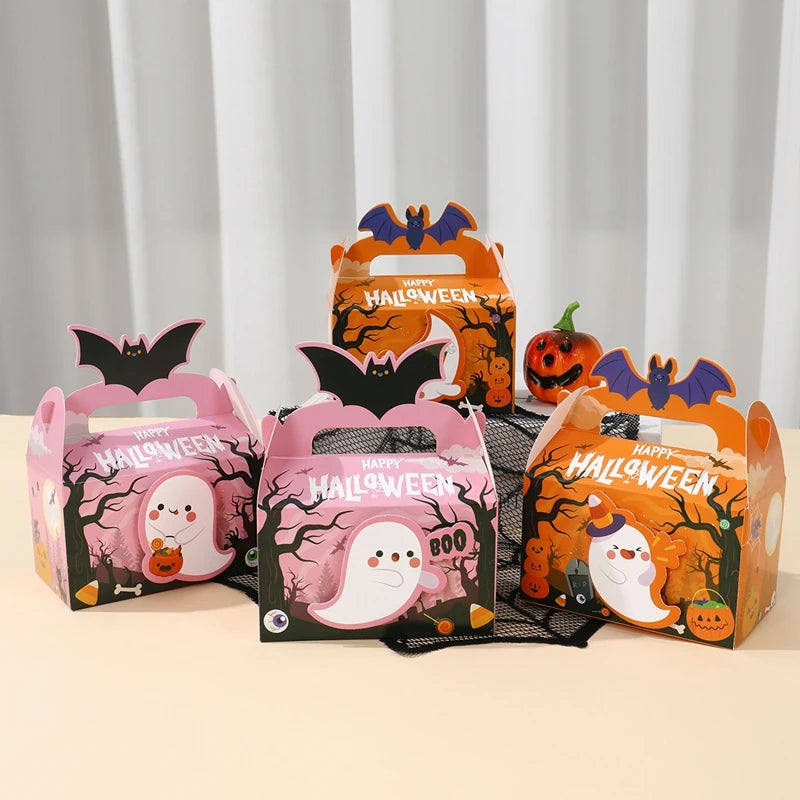 Halloween Ghost Candy Boxes – DIY Paper Packaging for Trick or Treat & Party Decorations