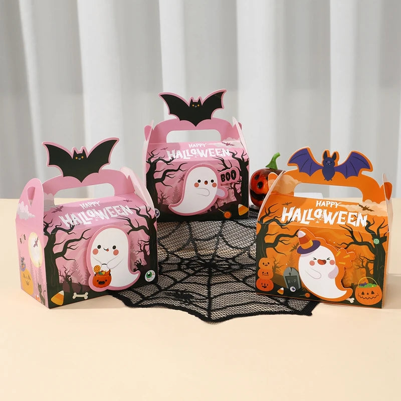 Halloween Ghost Candy Boxes – DIY Paper Packaging for Trick or Treat & Party Decorations