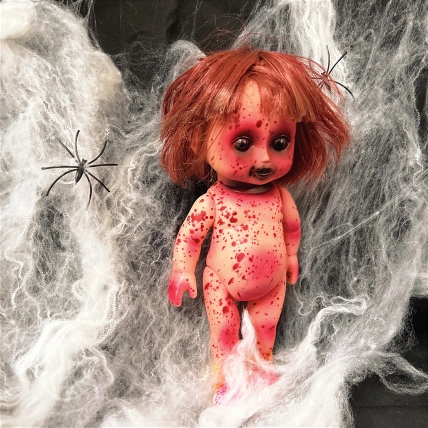 Halloween Hanging Ghost Doll – Creepy Haunted House Decoration & Paranormal Party Prop