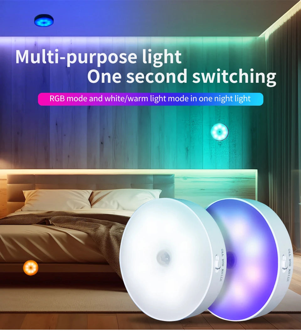 Rechargeable LED Motion Sensor Light – Ghost Hunting & Paranormal Investigation Tool