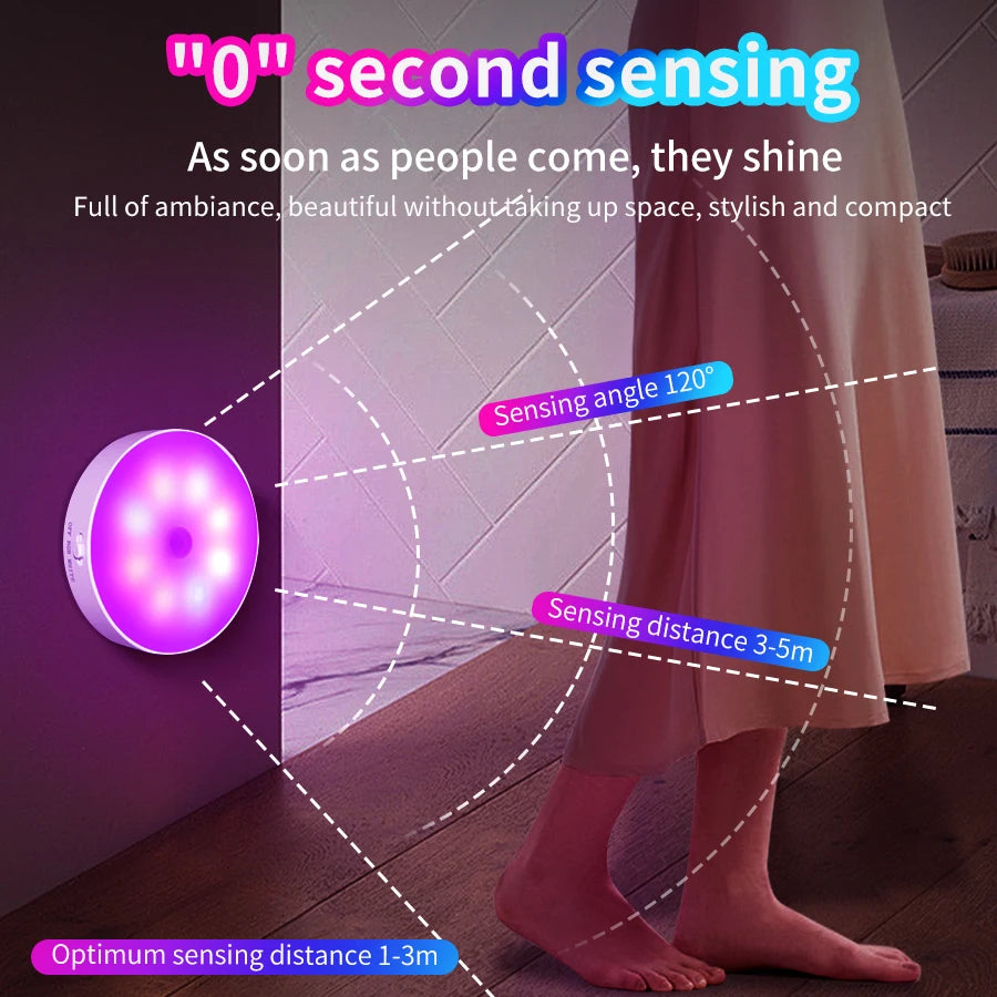 Rechargeable LED Motion Sensor Light – Ghost Hunting & Paranormal Investigation Tool