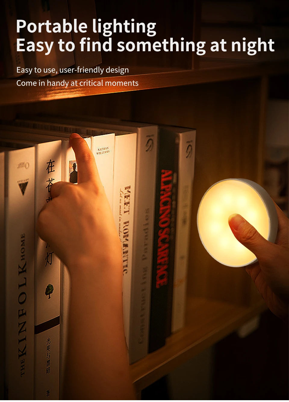 Rechargeable LED Motion Sensor Light – Ghost Hunting & Paranormal Investigation Tool