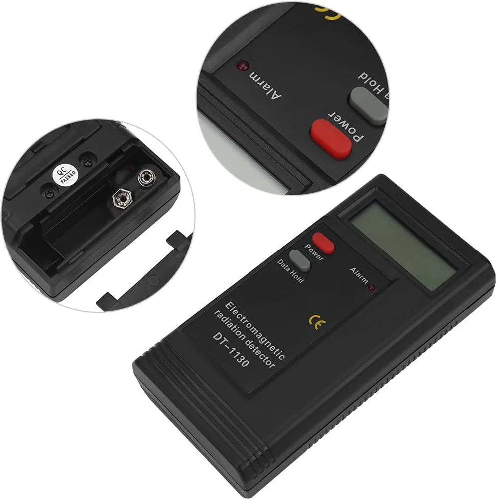 DT-1130 Digital EMF Detector – Portable Electromagnetic Radiation Gauss Meter for Ghost Hunting & Paranormal Investigations