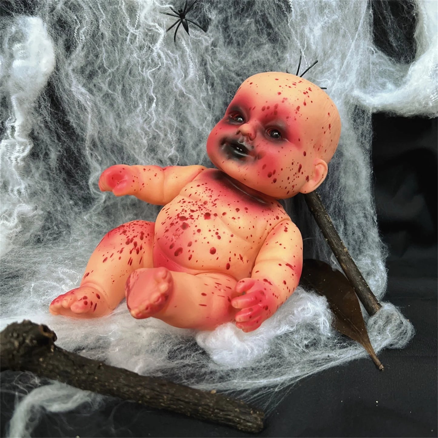 Halloween Hanging Ghost Doll – Creepy Haunted House Decoration & Paranormal Party Prop