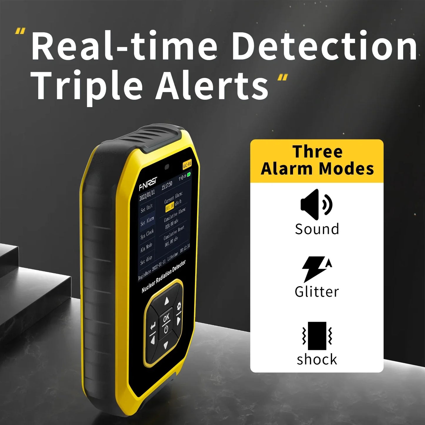 GC-01 Geiger Counter – Radiation Detector for Paranormal Energy & Ghost Hunting