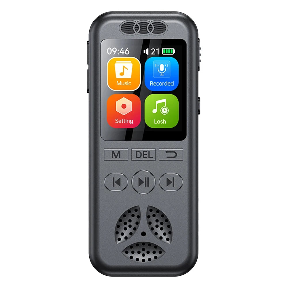 Digital Voice Recorder SU7 | Voice-Activated Audio Recorder with Noise Reduction, MP3 Playback & 560 Hours Recording Capacity