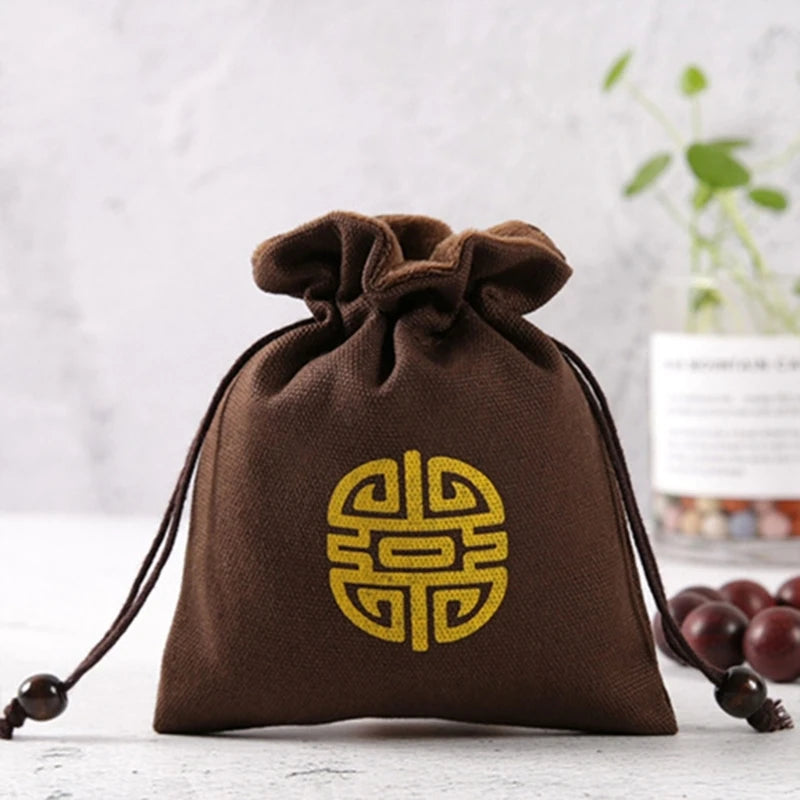 Dices Game Pendulums Dowsing Divinations Metaphysical Drawstring Card Bag – Perfect for Ghost Hunting & Spiritual Readings