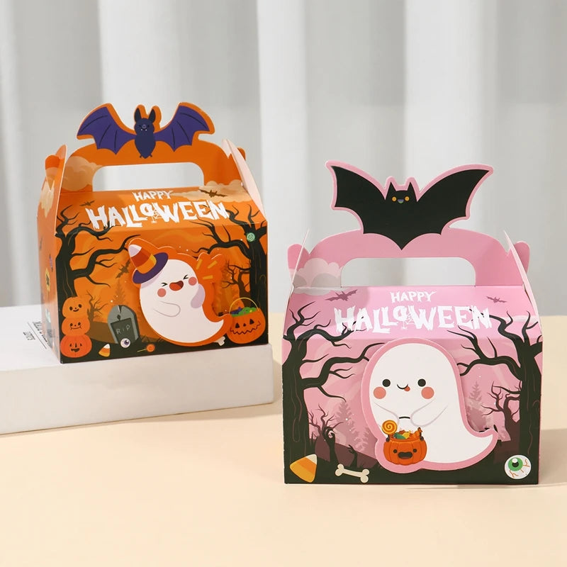 Halloween Ghost Candy Boxes – DIY Paper Packaging for Trick or Treat & Party Decorations