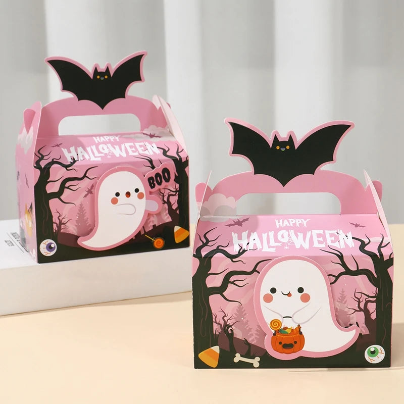 Halloween Ghost Candy Boxes – DIY Paper Packaging for Trick or Treat & Party Decorations