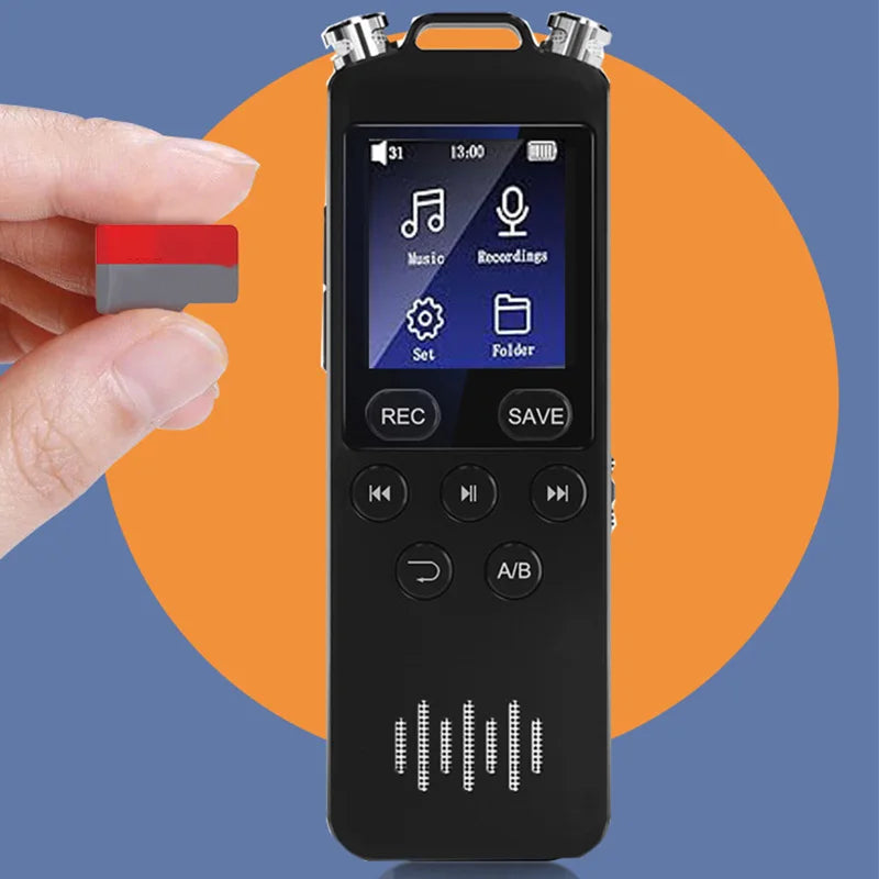 Digital Voice Recorder Voice Activated Recorder for Lectures Meetings - aiworth 9860 Hours Sound Audio Recorder Dictaphone Recor