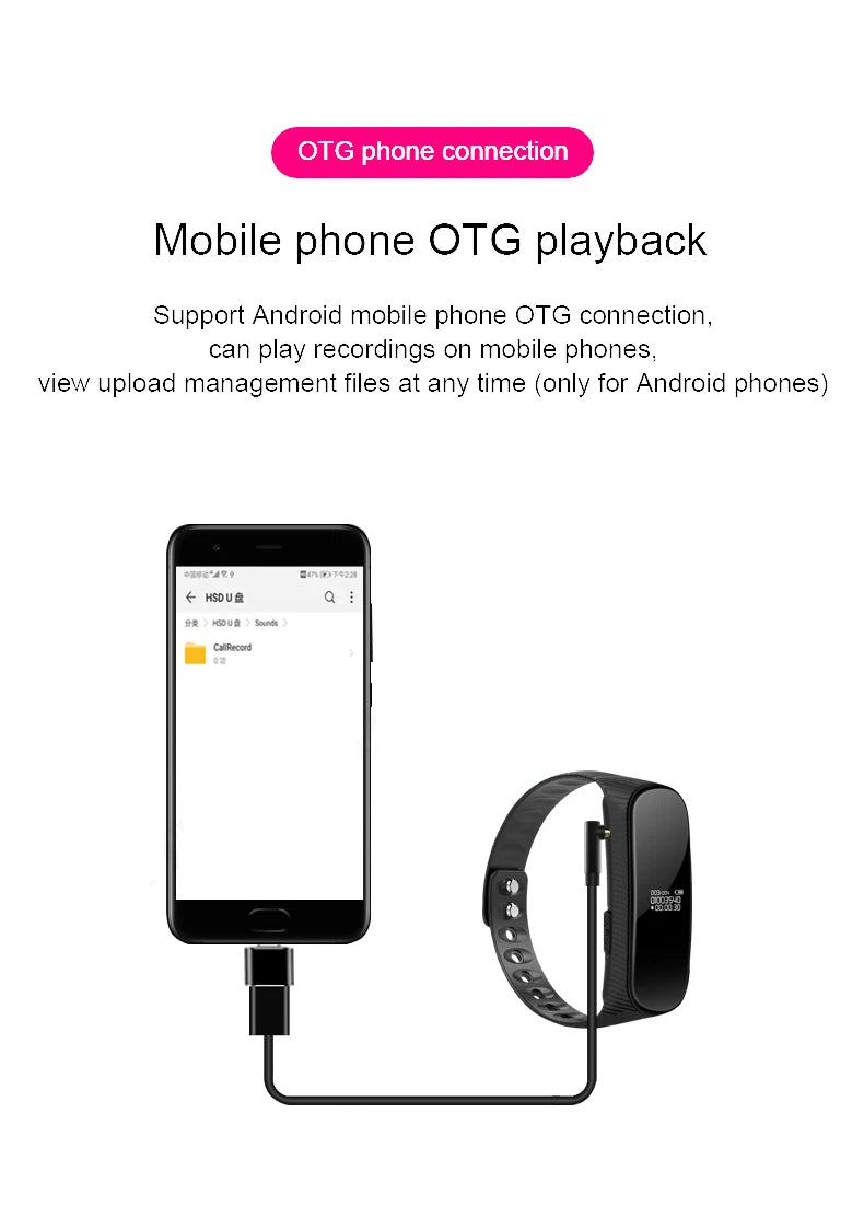 Mini Voice Recorder Watch – Discreet Audio Recording for Paranormal Investigations & Ghost Hunting