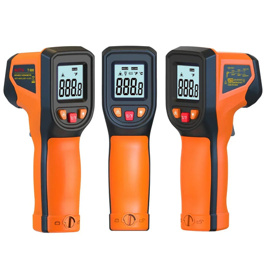 Infrared Thermometer Hygrometer – Handheld Laser Surface Temperature Detector for Paranormal Investigations & Ghost Hunting