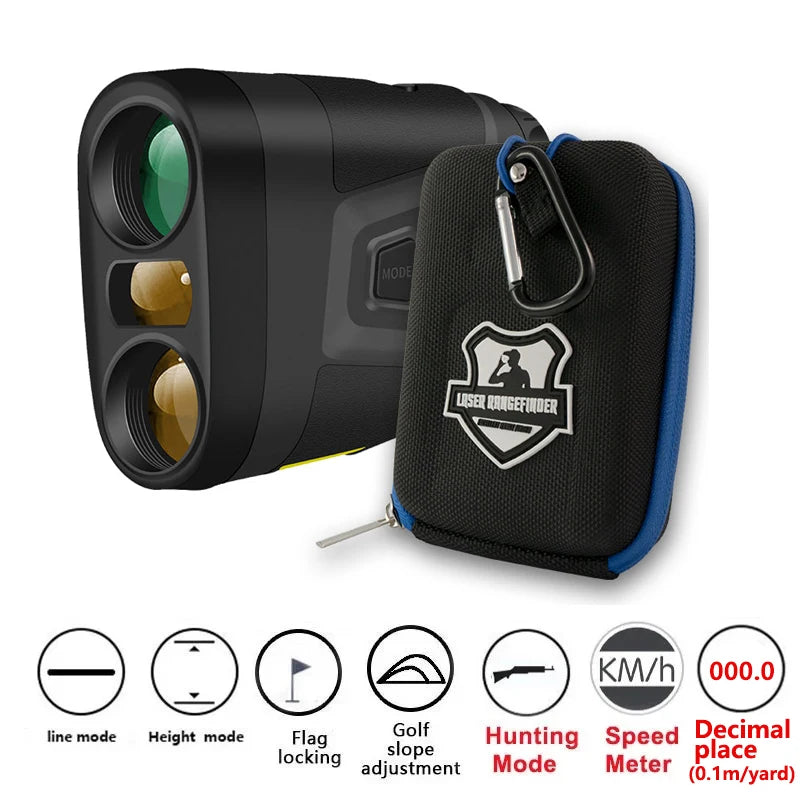 ARTBULL Golf & Ghost Hunting Laser Rangefinder – 1000M Monocular with Flag-Lock & Slope Mode