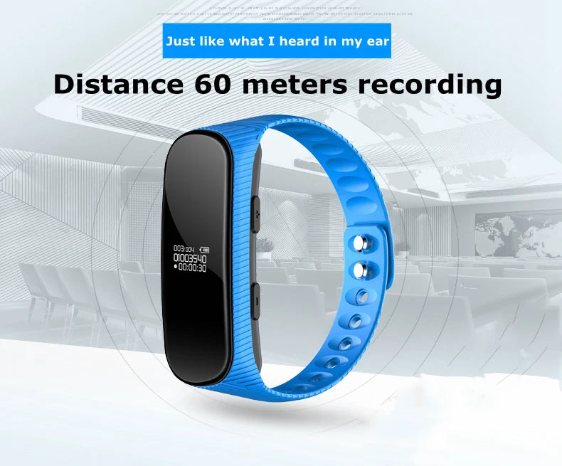 Mini Voice Recorder Watch – Discreet Audio Recording for Paranormal Investigations & Ghost Hunting