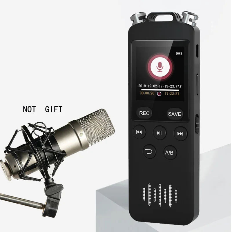 Digital Voice Recorder Voice Activated Recorder for Lectures Meetings - aiworth 9860 Hours Sound Audio Recorder Dictaphone Recor