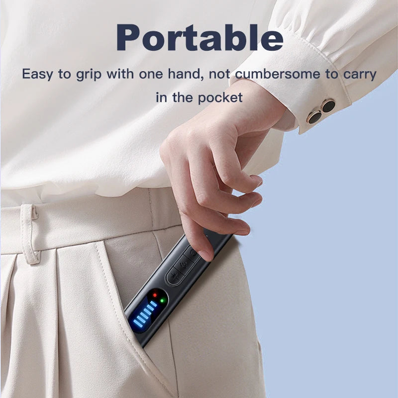 Anti-Spy Hidden Camera Detector – Professional Bug Scanner & Infrared Sensor for Security & Paranormal Investigations