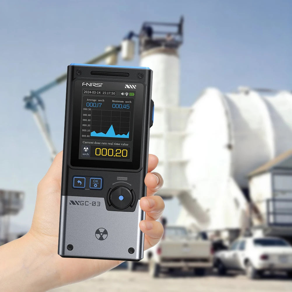 Portable EMF Radiation Detector – Electric & Magnetic Field RF Meter for Home, Office & Ghost Hunting
