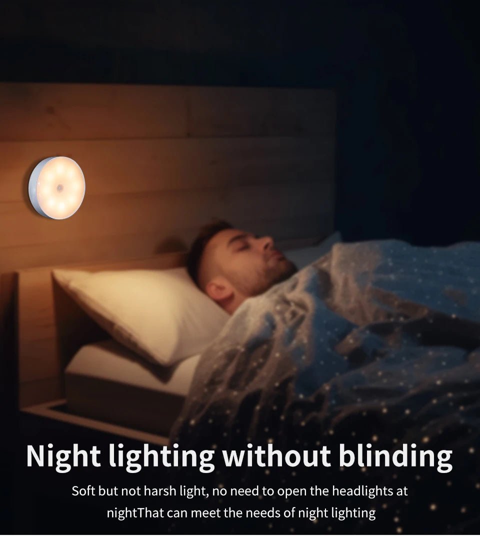 Rechargeable LED Motion Sensor Light – Ghost Hunting & Paranormal Investigation Tool