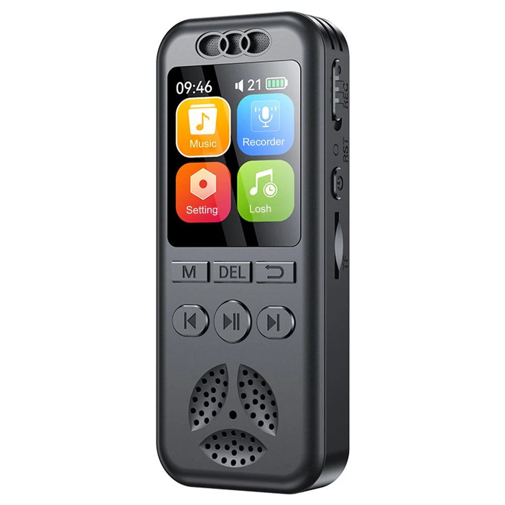 Digital Voice Recorder SU7 | Voice-Activated Audio Recorder with Noise Reduction, MP3 Playback & 560 Hours Recording Capacity