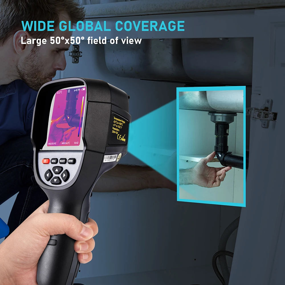 GW256 Thermal Imaging Camera – Handheld Infrared Imager for Ghost Hunting & Paranormal Investigations