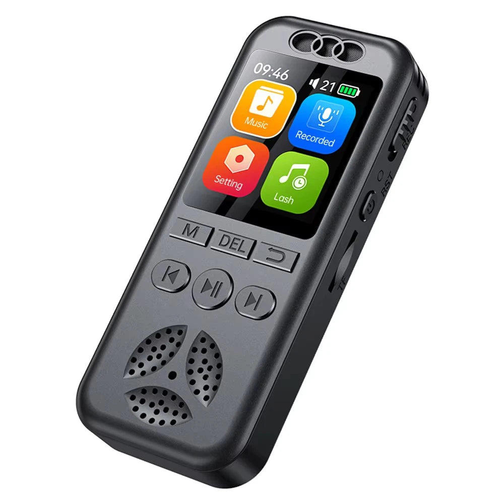 Digital Voice Recorder SU7 | Voice-Activated Audio Recorder with Noise Reduction, MP3 Playback & 560 Hours Recording Capacity