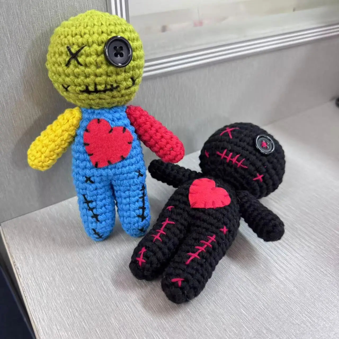 Creepy Voodoo Dolls – Haunted Witchcraft Props for Ghost Hunting & Horror Decor