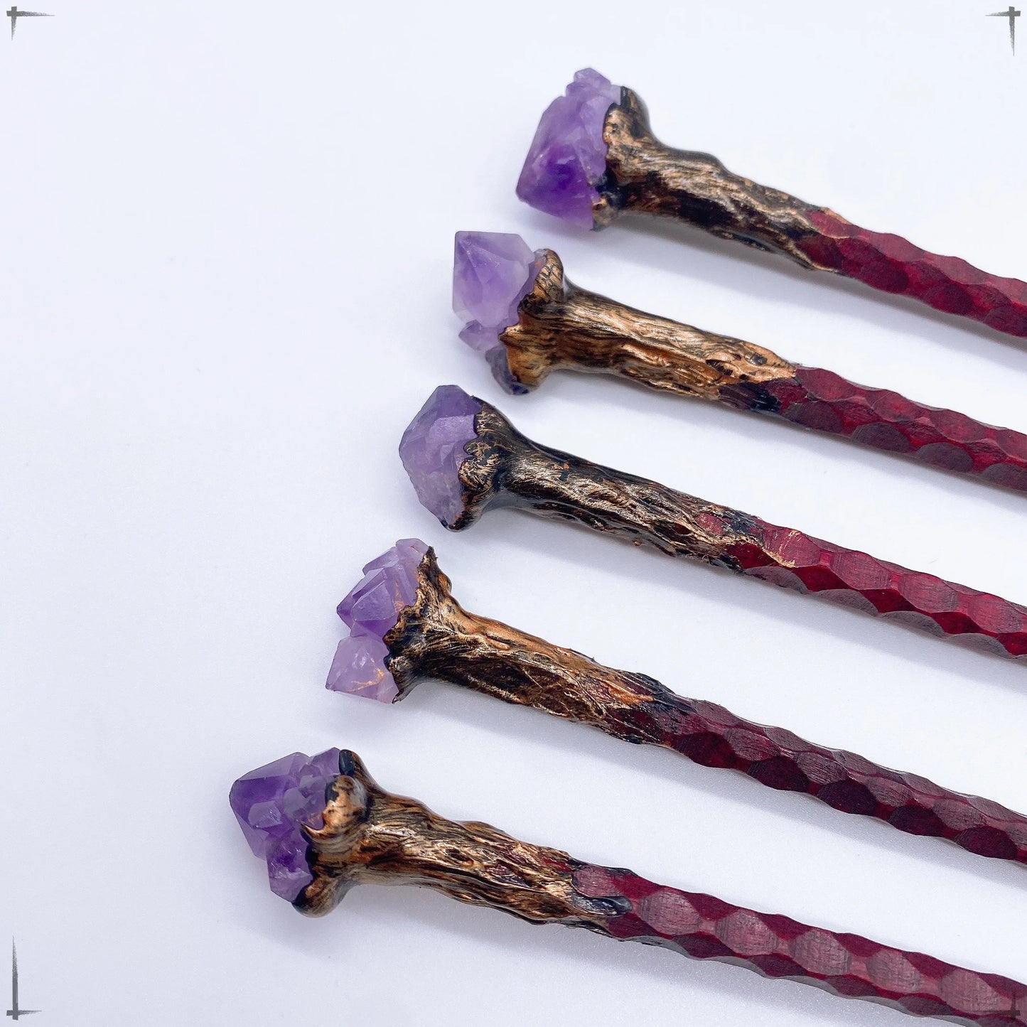 Amethyst Crystal Wand – Witchcraft, Reiki & Paranormal Energy Tool